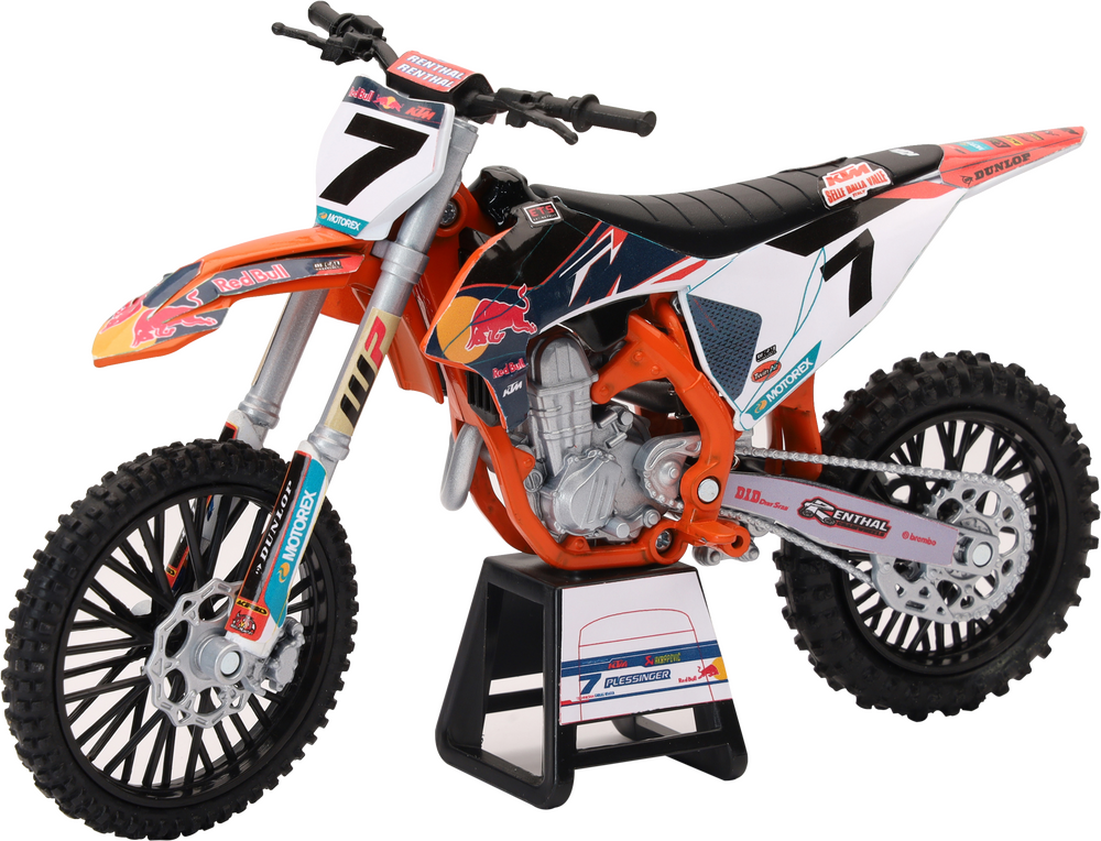 Aaron Plessinger KTM 450 1:12 Scale Toy Dirtbike