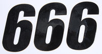 D-Cor  6'' Numbers 3 Pack