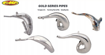 FMF Gold Series 2 Stroke Pipes