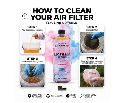 Enraged Air Filter Cleaner