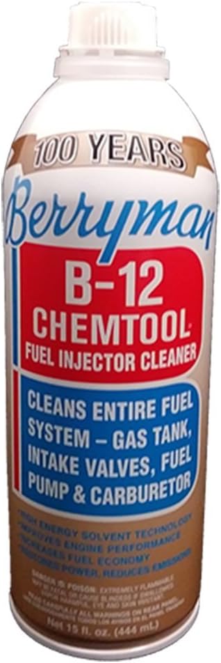 Berryman B-12 Chemtool Carburetor/Fuel Treatment and Injector Cleaner - 15 oz