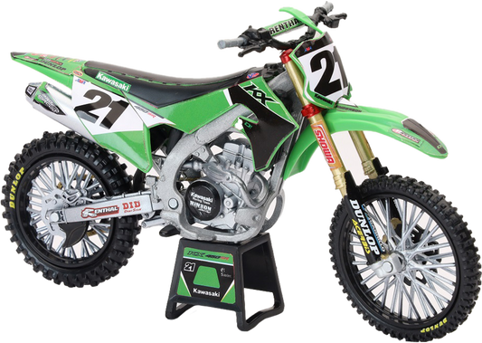 Jason Anderson Kawasaki KX 450 1:12 Toy Dirtbike
