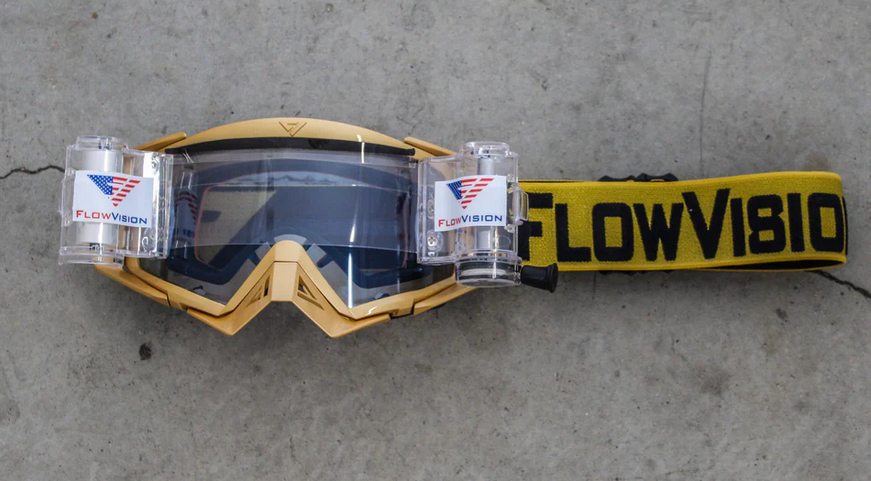 Flow Vision Roll Off Clear Blue