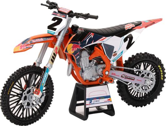 Cooper Web KTM 450 SXF 1:12 Scale Toy Dirtbike